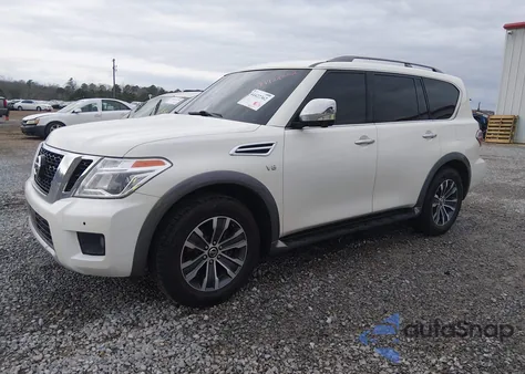 2018 Nissan Armada Sl from USA, damaged, VIN JN8AY2ND4J9056285